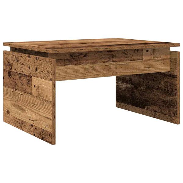 vidaXL Coffee Table Old Wood 68x50x38 cm Engineered Wood