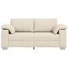 vidaXL Sofa Beige 180 x 77 x 82 cm Linen