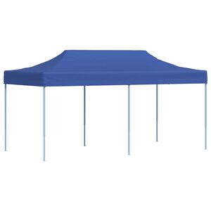 vidaXL Party Tent 291 x 580 x 315 cm Blue Oxford Fabric