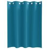 vidaXL Blackout Curtains with Rings 2 pcs Turquoise 140 x 140 cm
