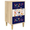 vidaXL Bedside Cabinet MAINZ Sonoma Oak 36 x 33 x 60 cm