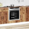 vidaXL Oven Cabinet Lucca Old Wood Engineered Wood