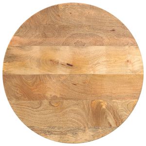 vidaXL Table Top &Oslash; 40x3.8 cm Round Solid Wood Mango