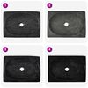 vidaXL Sink Black 50x35x10 cm Marble