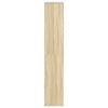 vidaXL Bookcase Sonoma Oak 100x33x175 cm Engineered Wood