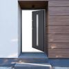 vidaXL Front Door Anthracite 90x200 cm Aluminium