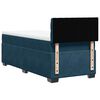 vidaXL Box Spring Bed with Mattress Dark Blue 80x200 cm Velvet