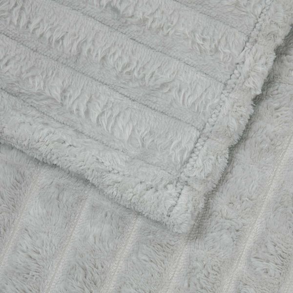 vidaXL Throw Blanket Grey 200 x 150 cm Fleece