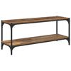 vidaXL TV Cabinet Old Wood 100 x 33 x 41 cm Engineered Wood and Iron