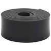 vidaXL Rubber Edge for Snow Plow Black 300x10x1 cm