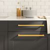 vidaXL Cabinet Handles 5 pcs Gold 320 mm Stainless Steel