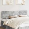 vidaXL Headboard Concrete Grey 200 cm Engineered wood
