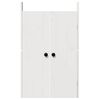 vidaXL Kitchen Door 2 pcs White 50 x 9 x 82 cm Solid Pine wood