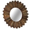 vidaXL Wall Mirror Solid Reclaimed Wood 50 cm