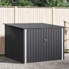 vidaXL Bike Shed 3 pcs Anthracite 215 x 206 x 157 cm Metal