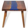 vidaXL Coffee Table Teak Resin 100x50x40 cm