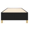 vidaXL Box Spring Bed Frame Black Single Fabric (UK/IE/FI/NO only)