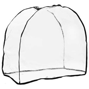 vidaXL Pet Stroller Cover Other Transparent 65 x 32 x 57 cm PVC