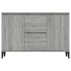 vidaXL Sideboard Grey Sonoma 102x35x70 cm Engineered Wood