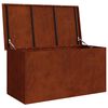 vidaXL Outdoor Storage Box Rusty 100 x 50.5 x 50 cm Steel