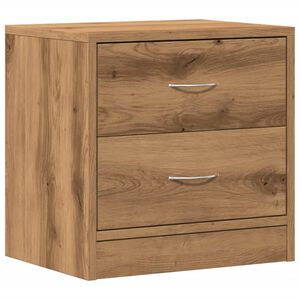 vidaXL Bedside Cabinet Artisian Oak 40x30x40 cm Engineered Wood