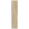 vidaXL Book Cabinet/Room Divider Sonoma Oak 100x30x135 cm