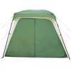 vidaXL Camping Tent with Porch Dome 5-Person Green Waterproof