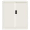 vidaXL File Cabinet White 79x40x90 cm Steel