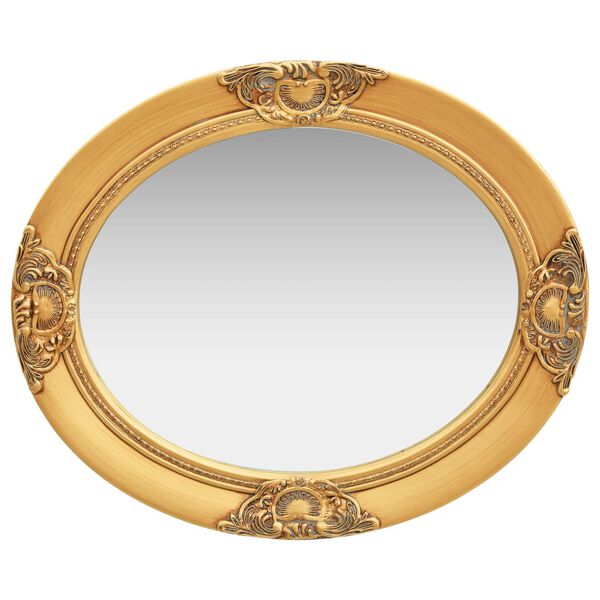 vidaXL Wall Mirror Baroque Style 50x60 cm Gold