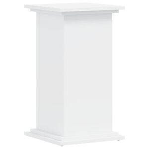 vidaXL Plant Stand White 33 x 33 x 60 cm Engineered wood
