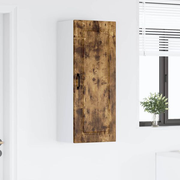 vidaXL Kitchen Cabinet Smoked Oak 40 x 31 x 100 cm Engineered Wood