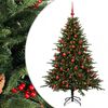 vidaXL Artificial Christmas Tree with Bauble 120 cm 150 LEDs