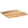 vidaXL Table Top 50x50x3.8 cm Square Solid Wood Mango