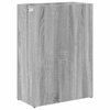vidaXL Umbrella Stand Grey Sonoma 40 x 20 x 55.5 cm Engineered Wood