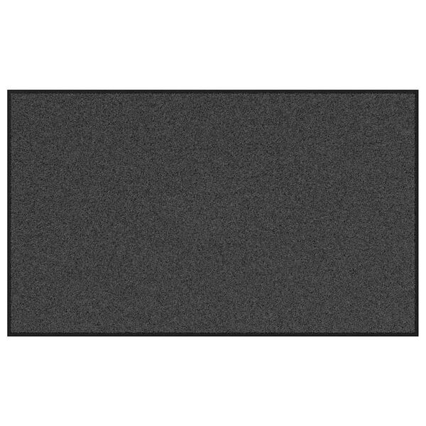 vidaXL Doormat Other Anthracite and Black 90 x 150 cm