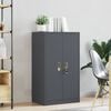 vidaXL Storage Cabinet Anthracite 60 x 40 x 105 cm Cold-Rolled Steel