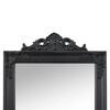 vidaXL Free-Standing Mirror Black 40x160 cm