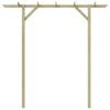 vidaXL Garden Pergola 205x40x203 cm Wood