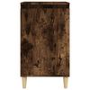 vidaXL Bedside Cabinet Smoked Oak 40x35x70 cm Engineered Wood
