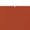 vidaXL Vertical Awning Terracotta 180x800 cm Oxford Fabric
