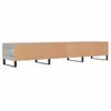 vidaXL TV Cabinet Grey Sonoma 150x36x30 cm Engineered Wood
