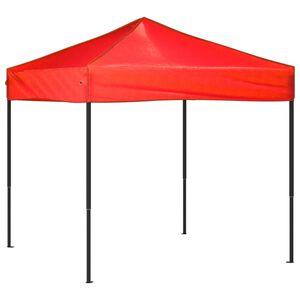 vidaXL Party Tent | Red | 210D oxford fabric, Steel | 2x2 m | Foldable