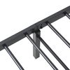 vidaXL Bed Frame without Mattress Foldable Black 80x200 cm Steel
