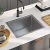 vidaXL Handmade Kitchen Sink Stainless Steel