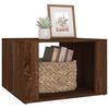 vidaXL Bedside Table Brown Oak 57x55x36 cm Engineered Wood