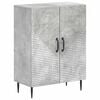 vidaXL Bathroom Storage Cainet HAARLEM Concrete Grey 59.5 x 31 x 80 cm