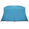 vidaXL Camping Tent with Roof Blue 275 x 230 x 140 cm Taffeta