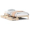 vidaXL Bed Frame with Drawers without Mattress 90x190 cm