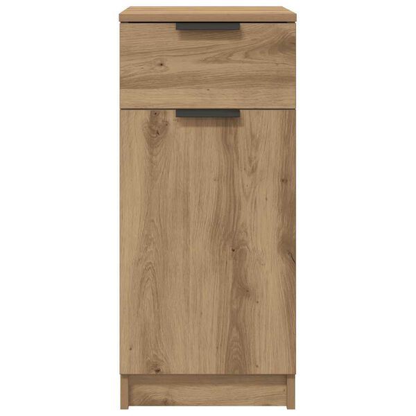 vidaXL Desk Cabinet Artisan Oak 33x50x75 cm Engineered Wood