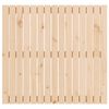 vidaXL Wall Headboard 95.5x3x90 cm Solid Wood Pine